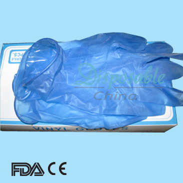 12 Zoll langärmlige Wegwerf-PVC-Handschuh-medizinische Vinylhandschuh-Vinyluntersuchungshandschuhe