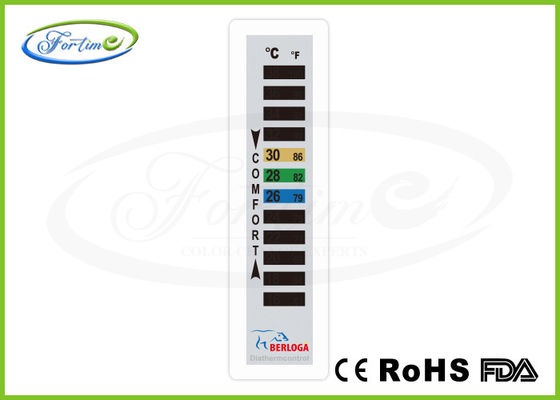 Dauerhafter Haushalts-Plastikflüssigkeit Crystal Thermometer für Kleidung/Mäntel 16 | ℃ 38