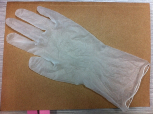 Stretchable S, M, L, XL 12-Zoll-Vinylhandschuhe 100% Latex-freies nicht steriles