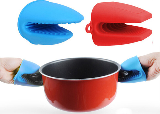 Kundenspezifische Zustimmung Silikon-Küchen-Handschuh-Silikon-Topf-Halter-Oven Mittss FDA LFGB