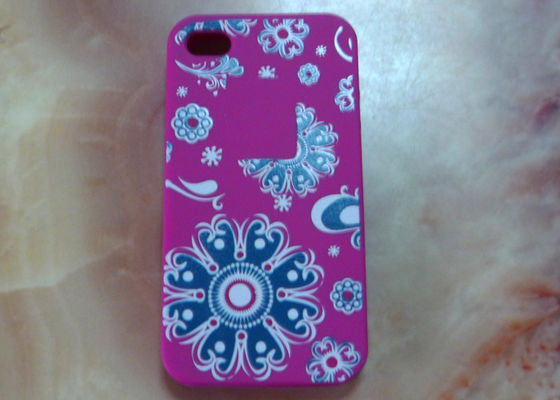 Purpurrote Seide intelligenter Telefonnotenhandschuhe iphone Druckhandschuh für iphone 4s